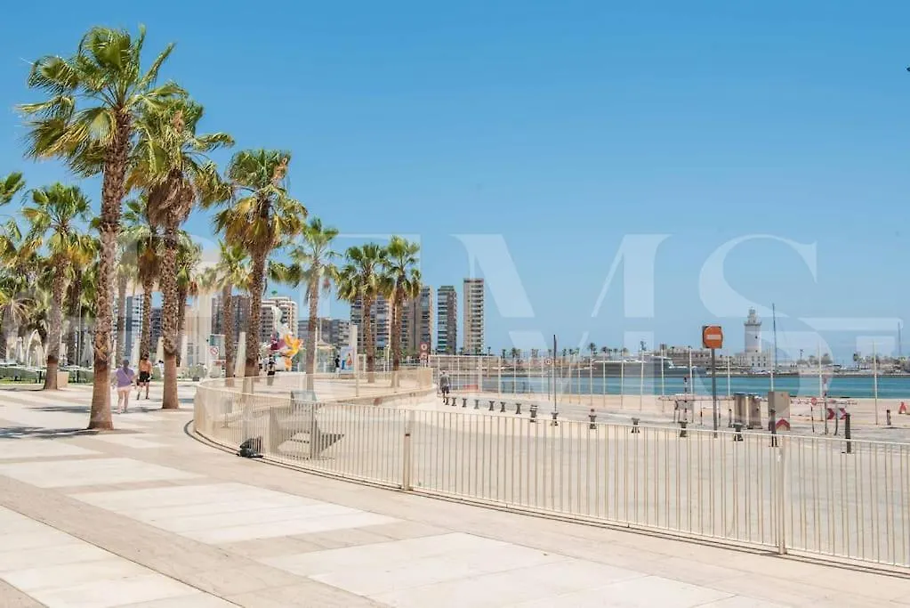 Spacious 3 Bedroom Apartment By Rems Malaga 0*,